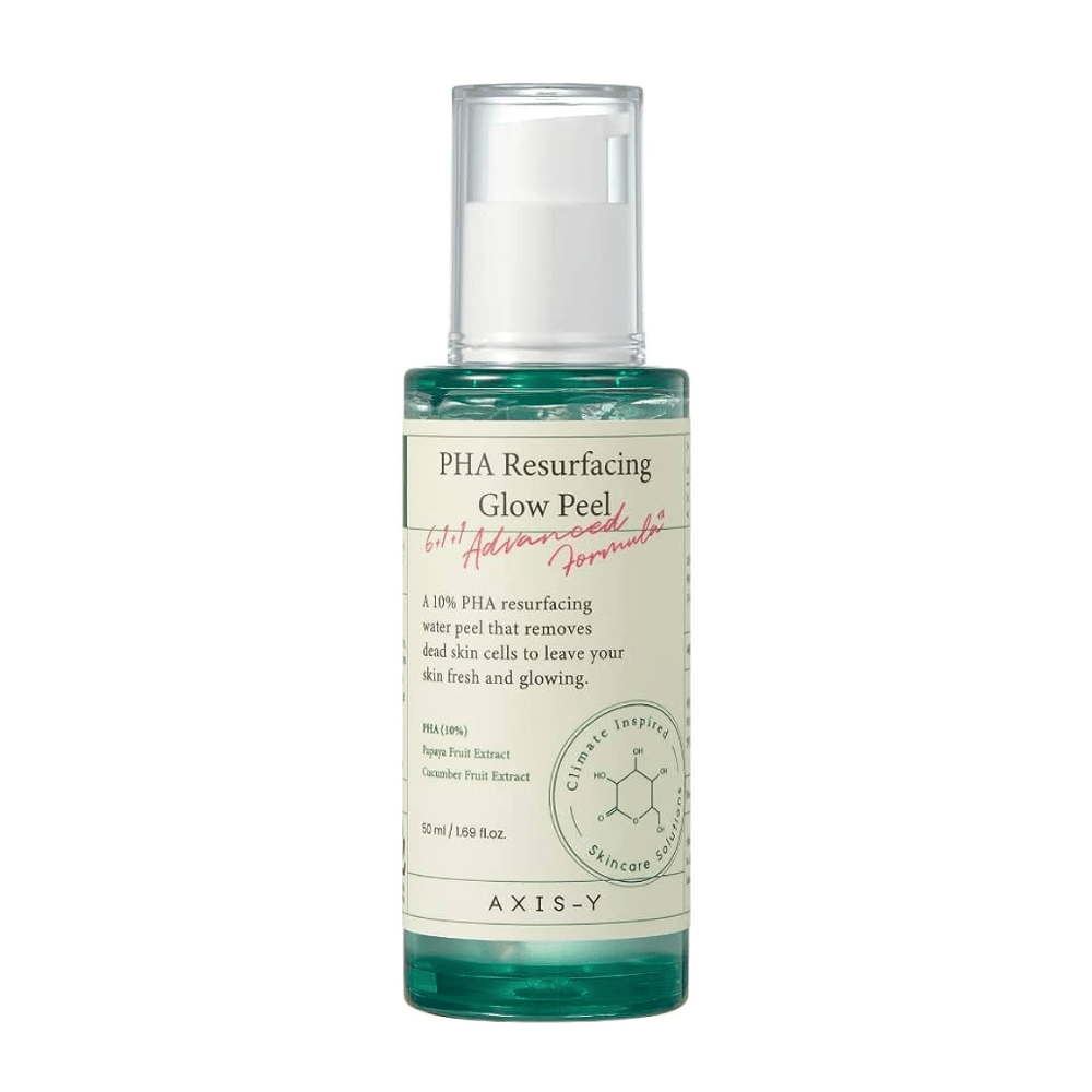 Eine Flasche AXIS - Y PHA Resurfacing Glow Peel 50ml.