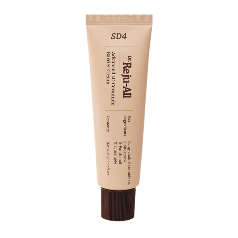 Dr. Reju-All Advanced LC-Ceramide Barrier Cream SD4 – koreanische Gesichtscreme mit leichter Lipid-Wasser-Textur, die die Hautbarriere stärkt und für empfindliche und trockene Haut geeignet ist.