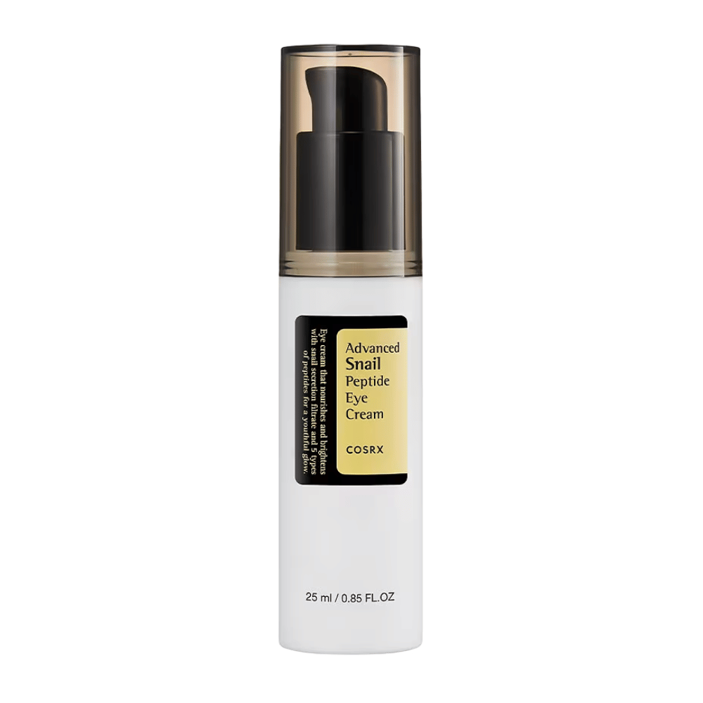 COSRX Advanced Snail Peptide Eye Cream 25 ml – koreanisch Augencreme mit snail mucin und Peptidkomplex gegen Falten und dunkle Ringe