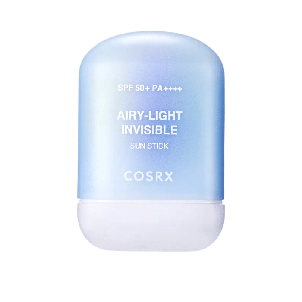 Produktbild von COSRX Airy-Light Invisible Sun Stick 19 g – transparenter Sonnenstick mit hohem UV-Schutz und seidig glattem Gefühl.