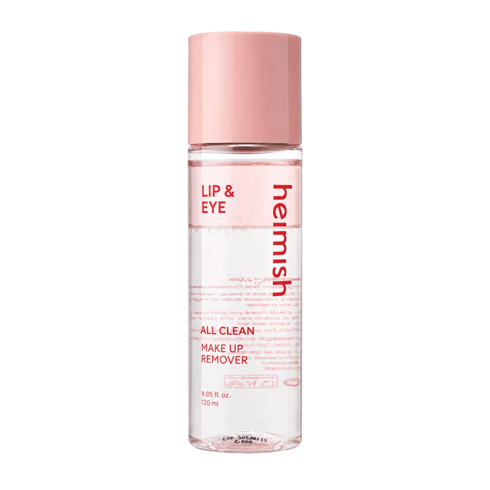 heimish All Clean Makeup Remover 120 ml Make-up-Entferner für Augen und Lippen Produktbild vor weißem Hintergrund