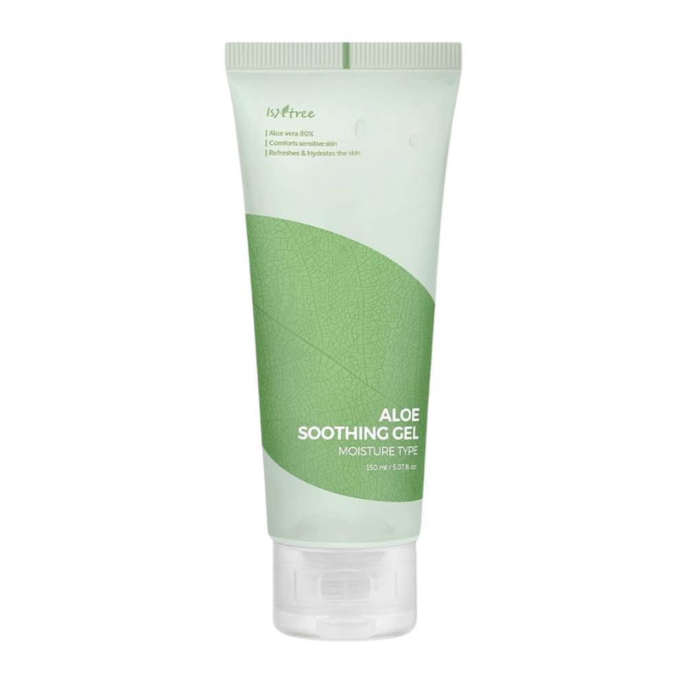 Isntree Aloe Soothing Gel Moisture Type 150 ml – beruhigendes Aloe-Vera-Gel für empfindliche und trockene Haut