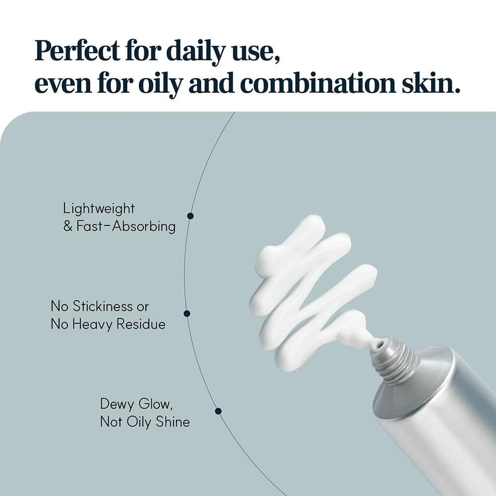 S.NATURE Aqua Squalane Moisturizing Cream mit leichter und schnell einziehender Formel, die langanhaltende Feuchtigkeit ohne Kleben verleiht.