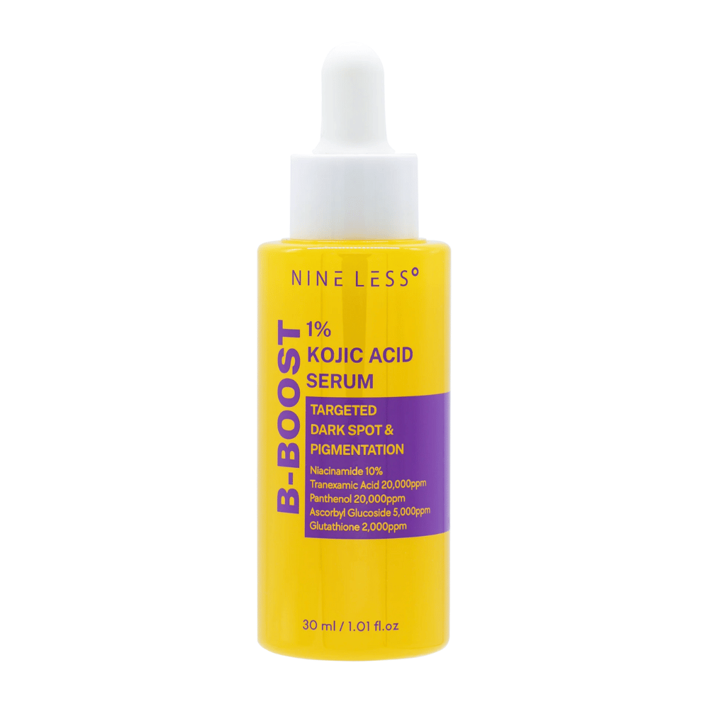 B-Boost 1% Kojic Acid Serum, 30 ml, zur Behandlung von dunklen Flecken und Pigmentierung.