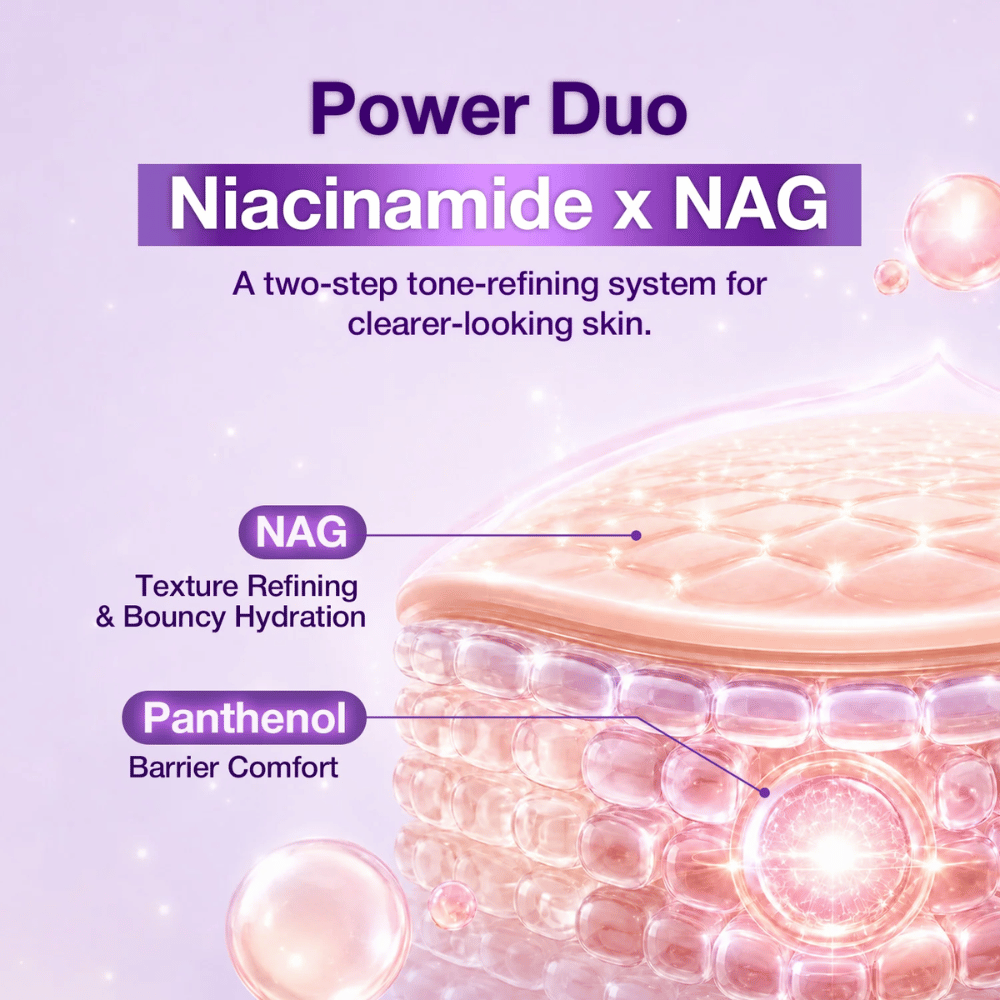 3. NINE LESS B-Boost 22% Niacinamide Serum – Niacinamid und NAG für ein ebenmäßigeres Hautbild und Feuchtigkeit