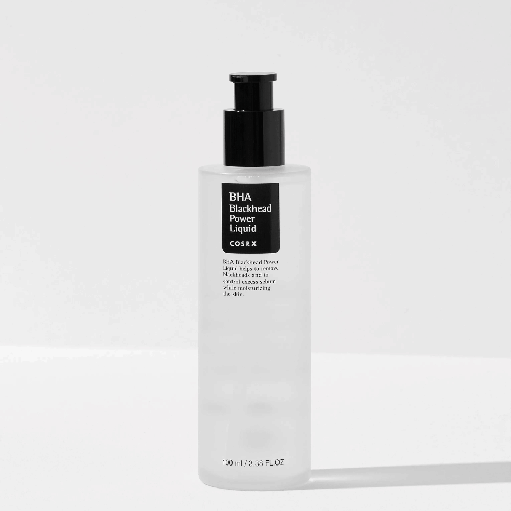 COSRX BHA Blackhead Power Liquid 100 ml – chemisches Peeling mit Salicylsäure (BHA) zur Reduzierung von Mitessern und zur tiefen Reinigung der Poren.