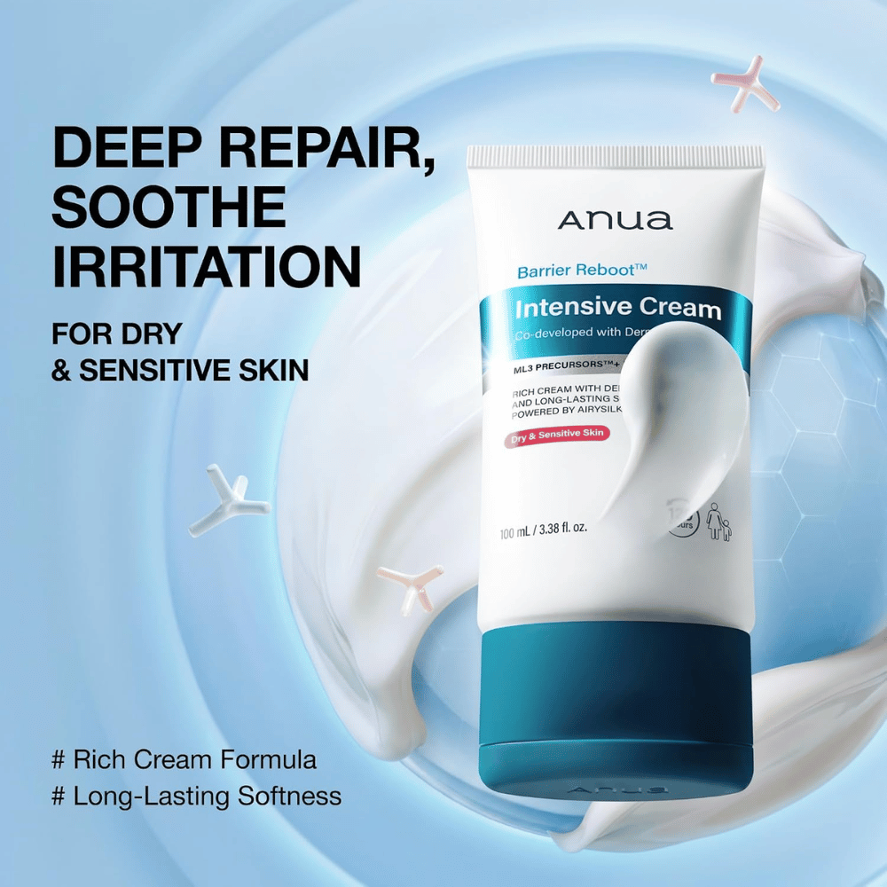 4. Anua Barrier Reboot Intensive Cream – intensiv feuchtigkeitsspendende Gesichtscreme für trockene und empfindliche Haut