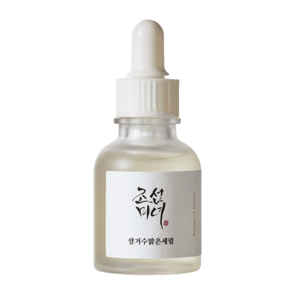 Beauty of Joseon Glow Deep Serum in Glasflasche mit Pipette und traditionellem koreanischem Design.