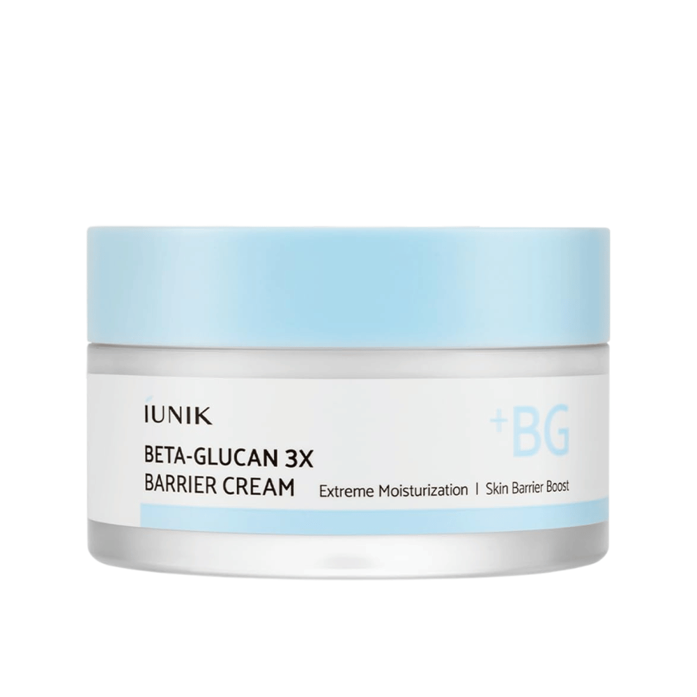 iUNIK Beta-Glucan 3X Barrier Cream feuchtigkeitsspendende Gesichtscreme mit Beta-Glucan für trockene, empfindliche und feuchtigkeitsarme Haut Produktbild