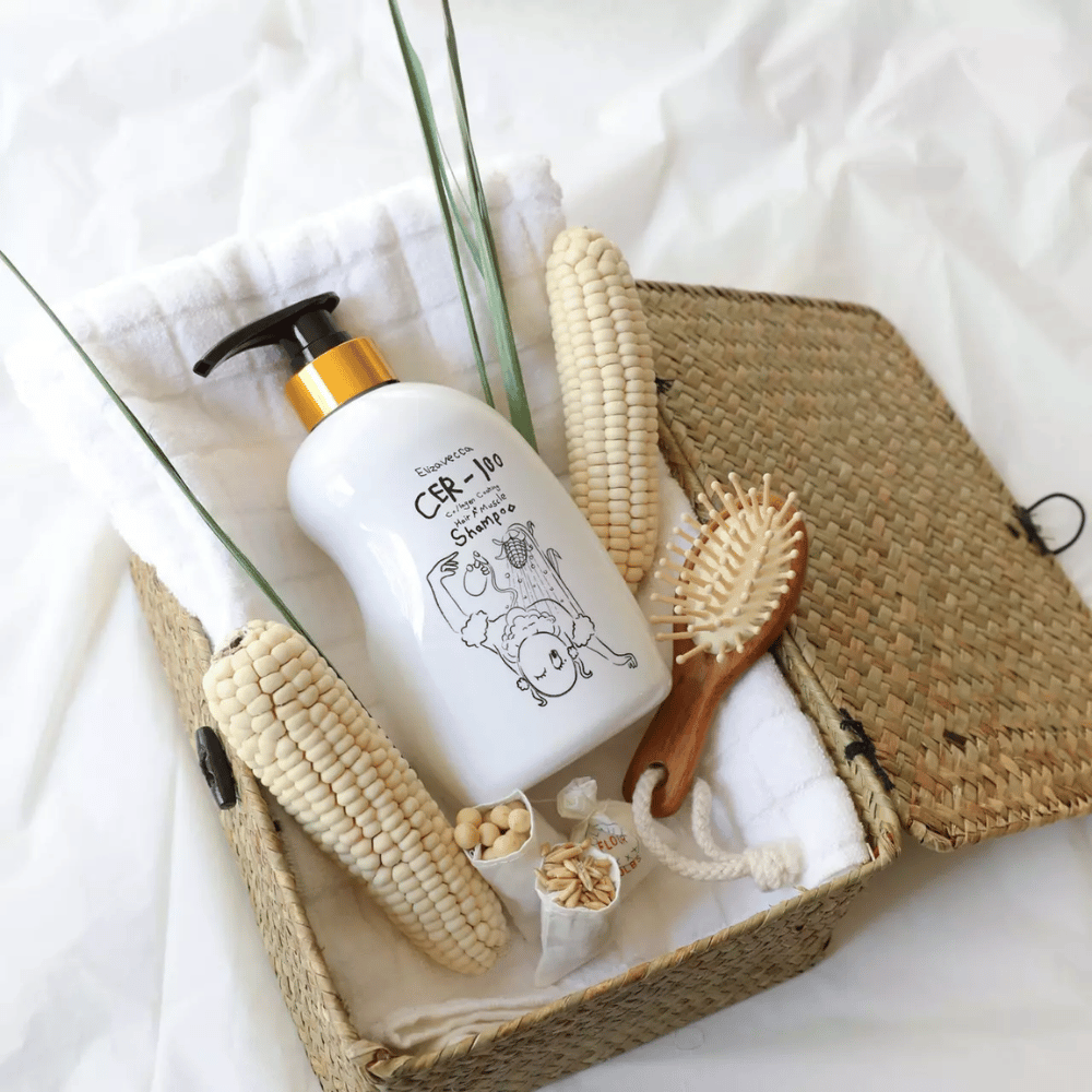 Elizavecca CER-100 Collagen Coating Shampoo – reparierendes Shampoo mit Kollagen für schwaches, krauses und geschädigtes Haar