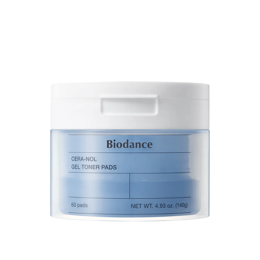Biodance Cera-Nol Gel Toner Pads – Feuchtigkeitsspendende und beruhigende Pflege in einem einfachen Schritt.

✨ 60 Pads, getränkt in einem feuchtigkeitsspendenden Gel-Toner.
💙 Ceramide & Panthenol stärken die Hautbarriere und beruhigen Irritationen.
💧 Schnelle Feuchtigkeitsversorgung für eine frische und ausgeglichene Haut.

Perfekt für empfindliche Haut und den täglichen Gebrauch!