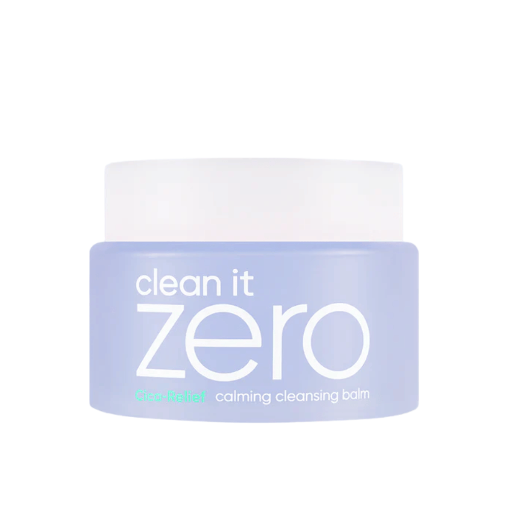 Clean It Zero Cica-Relief Calming Cleansing Balm in Originalverpackung, milder Reinigungsbalsam mit CICA, der die Haut beruhigt und Make-up entfernt, ohne auszutrocknen.