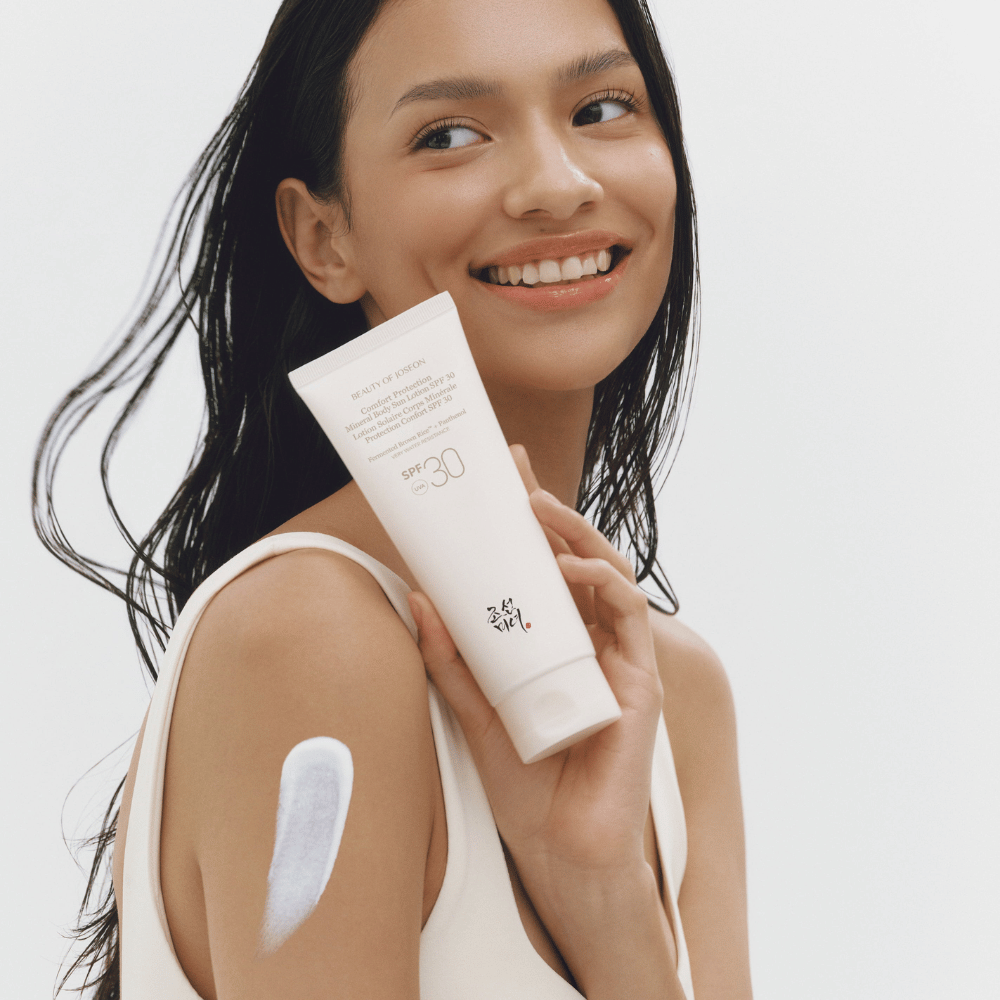 Beauty of Joseon Comfort Protection Mineral Body Sun Lotion SPF30 für Sonnenschutz für den Körper
