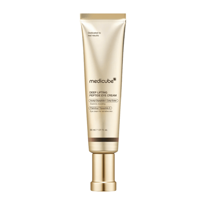 Medicube Deep Lifting Peptide Eye Cream – anti-aging ögonkräm med peptider som förbättrar fasthet, minskar fina linjer och återfuktar.