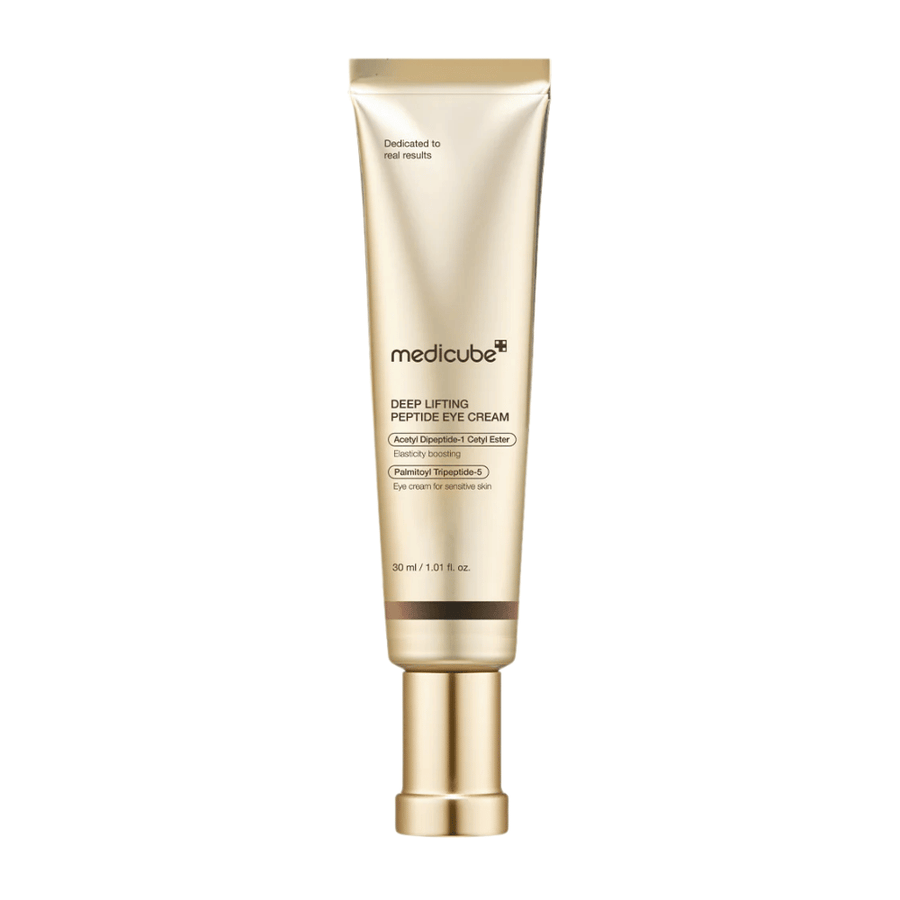 Medicube Deep Lifting Peptide Eye Cream – anti-aging ögonkräm med peptider som förbättrar fasthet, minskar fina linjer och återfuktar.
