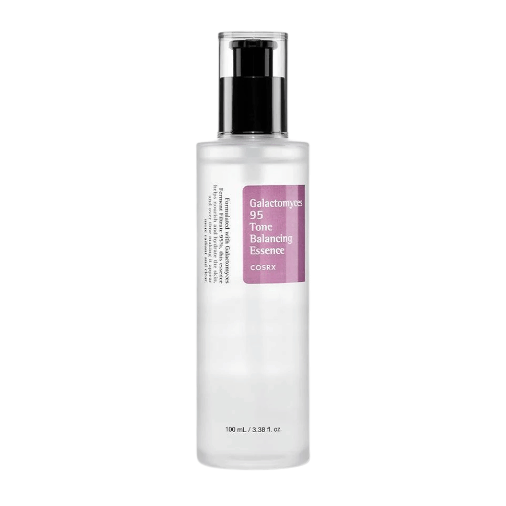 Produktbild von COSRX Galactomyces 95 Tone Balancing Essence 100 ml. Leichte Essenz, die die Haut mit Feuchtigkeit versorgt, weich macht und die Klarheit der Haut verbessert.