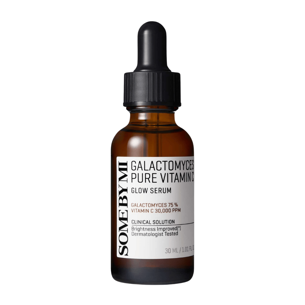 Some By Mi Galactomyces Pure Vitamin C Glow Serum ist ein hochkonzentriertes Hautpflegeprodukt mit 75 % Galactomyces und 30.000 ppm Vitamin C. Dieses Serum hilft, die Haut aufzuhellen, den Hautton zu verbessern und die Sichtbarkeit von dunklen Flecken und Unebenheiten zu reduzieren.