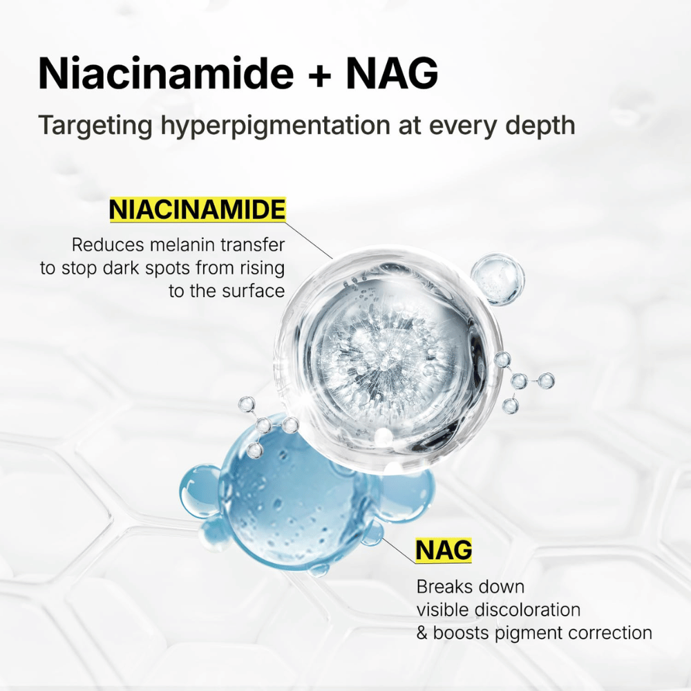 Ma:nyo Glutathione 7 Dark Spot Serum Patch mit Niacinamid und NAG zur Reduzierung von Pigmentflecken und zum Ausgleichen des Hauttons
