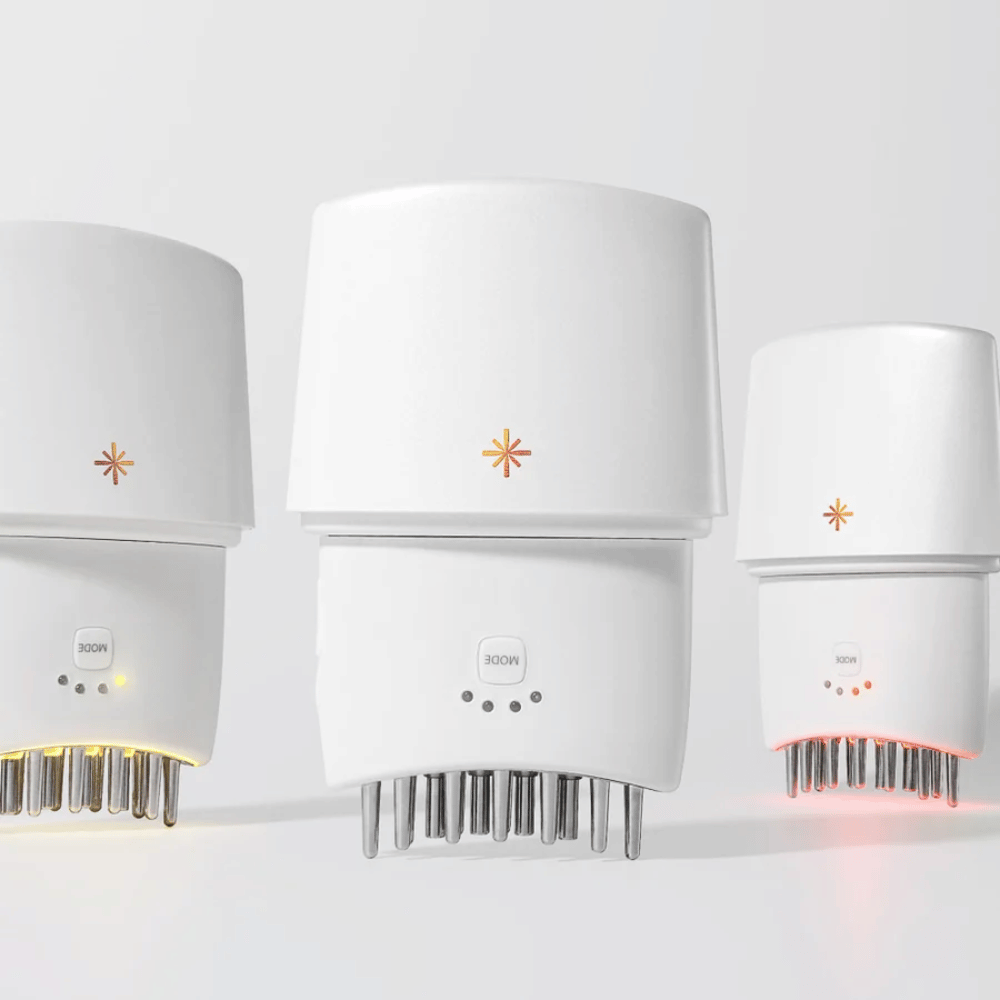 4. Lilyeve GrowTurn Pro – Kopfhautgeräte mit verschiedenen LED-Lichtern und Massagemodus