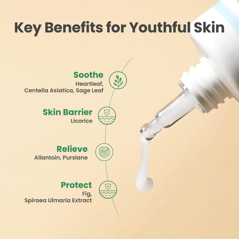 AXIS-Y Heartleaf My Type Calming Cream – beruhigende, barriere stärkende und schützende Hautpflege