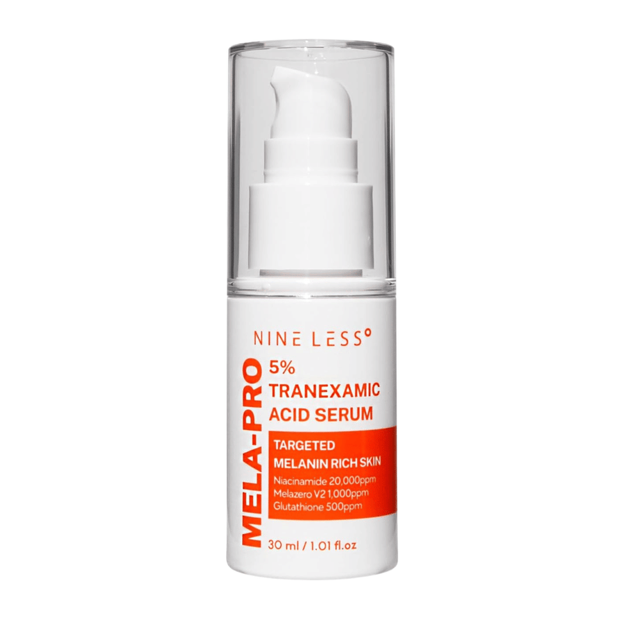 NINE LESS MELA-PRO 5% Tranexamic Acid Serum 30 ml, koreanisches Serum gegen Pigmentflecken und ungleichmäßigen Hautton.