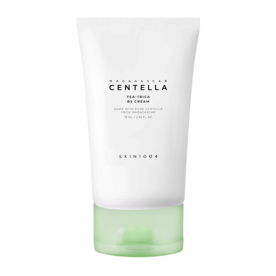 SKIN1004 Madagascar Centella Creme, die tiefenwirksam Feuchtigkeit spendet, Irritationen beruhigt und für einen gleichmäßigeren und gesünderen Hautton sorgt
