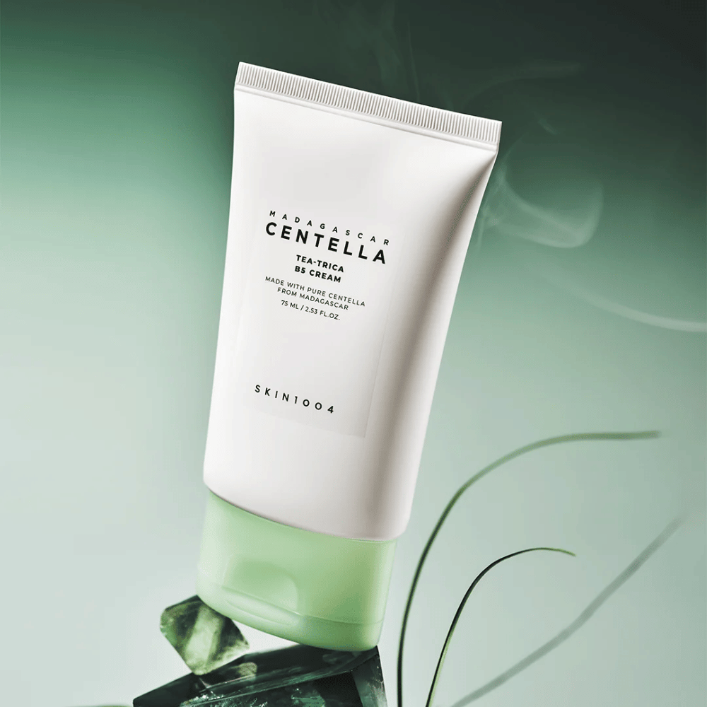 Centella-asiatica-Creme für das Gesicht, die die Haut beruhigt, Entzündungen reduziert und intensive Feuchtigkeit spendet, ohne sich schwer anzufühlen