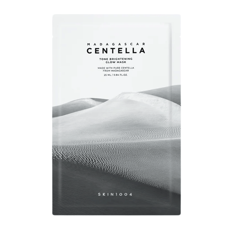 Einfaches Produktbild von Madagascar Centella Tone Brightening Glow Mask vor hellem Hintergrund.