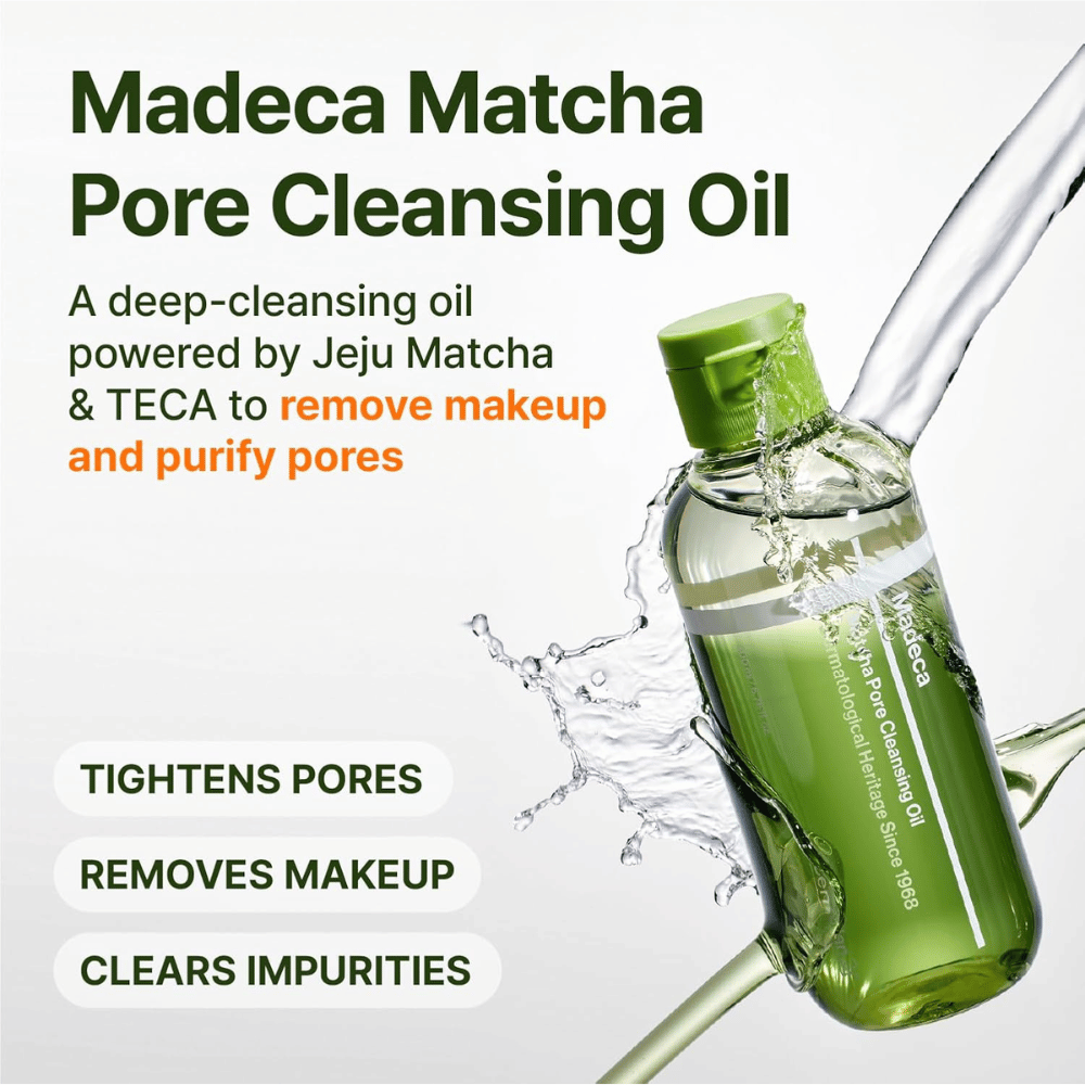 Centellian24 Madeca Matcha Pore Cleansing Oil mit Jeju Matcha zur Tiefenreinigung der Poren