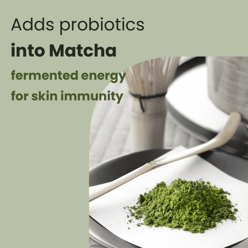 Heimish Matcha Biome Reinigung mit fermentiertem Matcha und Probiotika – balanciert die Haut und unterstützt die natürliche Schutzbarriere der Haut