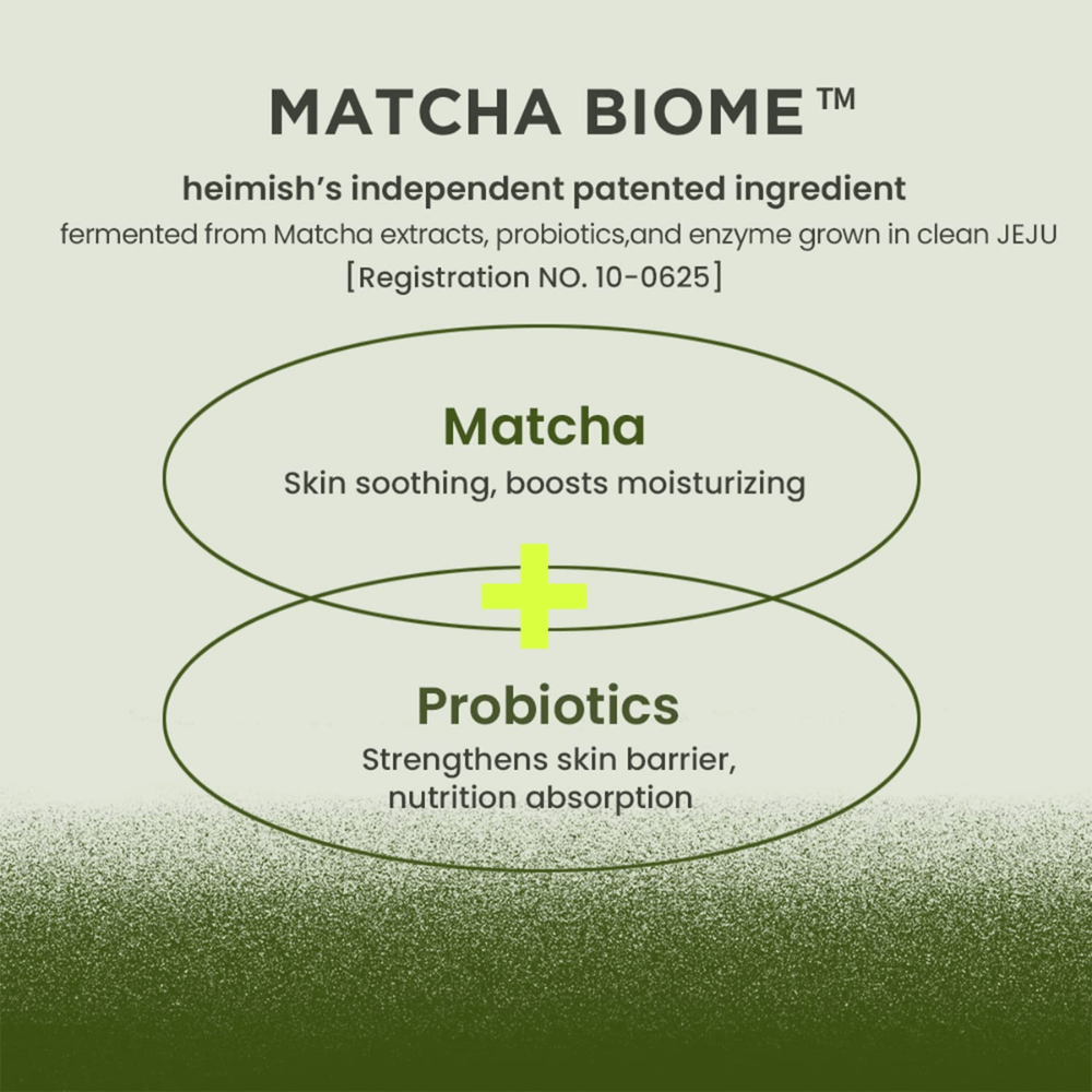 Heimish Matcha Biome Amino Acne Cleansing Foam mit Matcha und Probiotika – stärkt die Hautbarriere und beruhigt gereizte, zu Akne neigende Haut