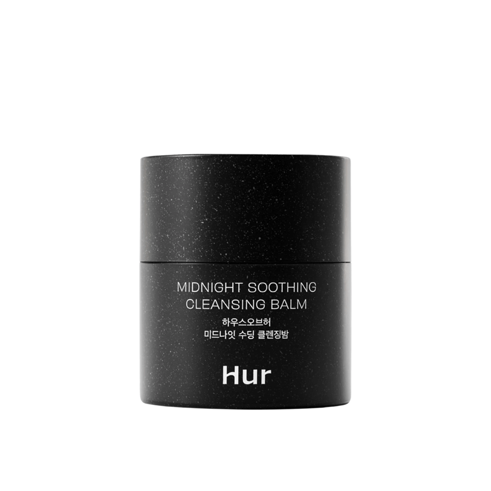 Wie Midnight Soothing Cleansing Balm auf weißem Hintergrund. Weicher Reinigungsbalsam, der Make-up, Sonnenschutz und Talg entfernt, ohne die Haut auszutrocknen.