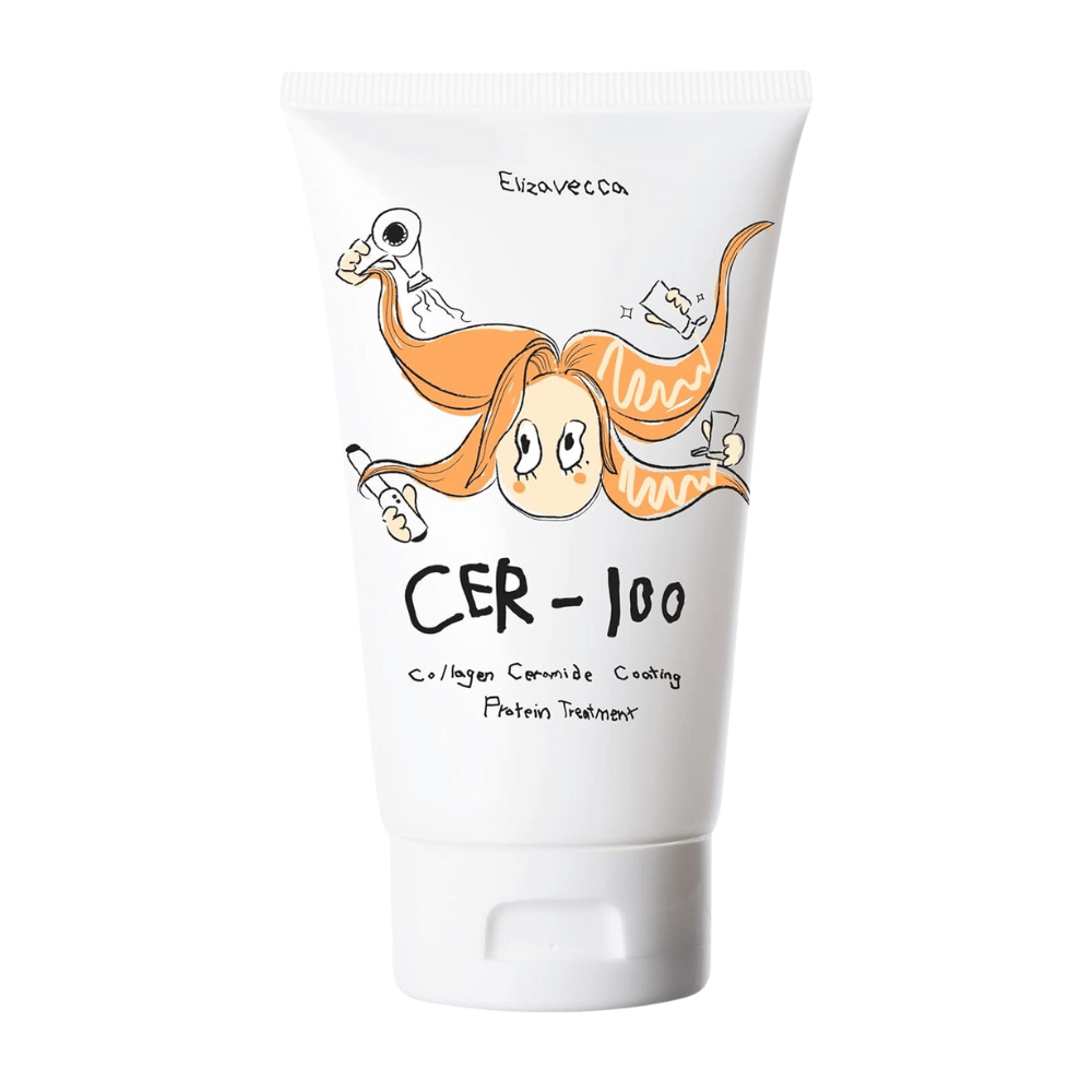 Elizavecca Milky Piggy CER-100 Collagen Ceramide Coating Protein Treatment – koreanische Haarpackung für repariertes, weiches und starkes Haar