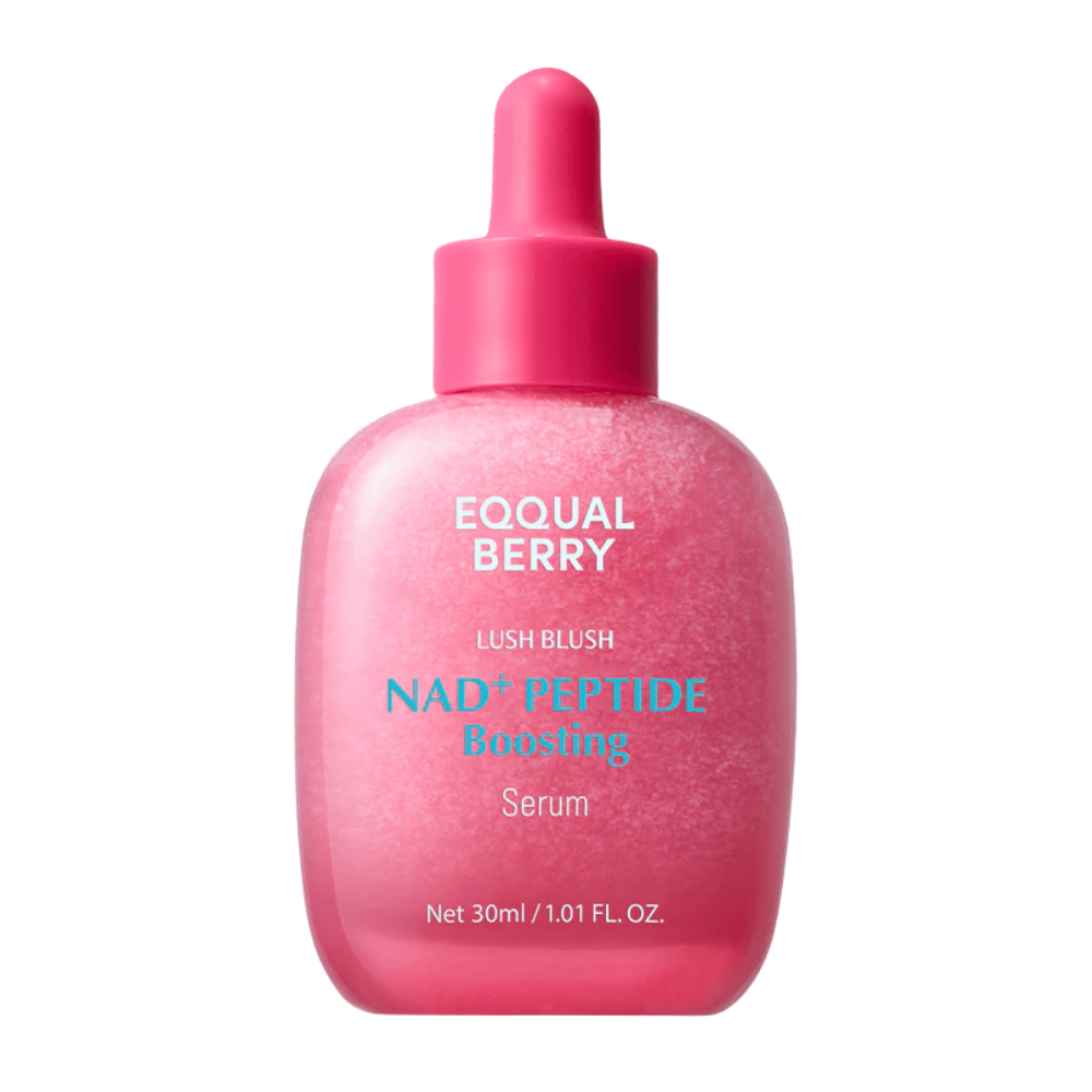 EqualBerry Lush Blush NAD+ Peptide Boosting Serum 30 ml – Anti-Aging-Serum mit NAD+ und Peptiden für Spannkraft und Leuchtkraft
