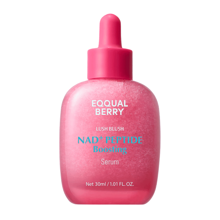 EqualBerry Lush Blush NAD+ Peptide Boosting Serum 30 ml – Anti-Aging-Serum mit NAD+ und Peptiden für Spannkraft und Leuchtkraft