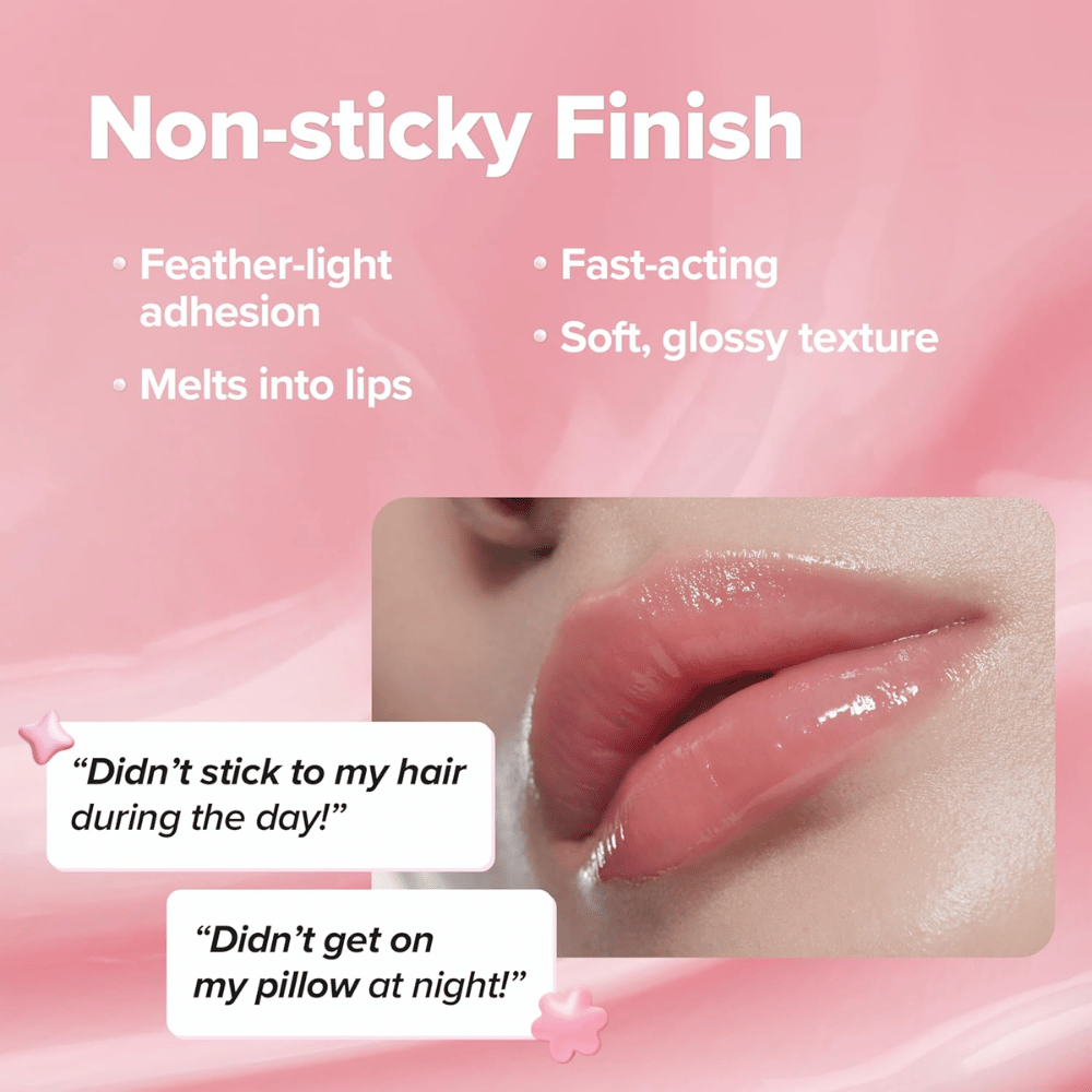 KLAVUU Nourishing Care Lip Sleeping Pack Coconut verleiht ein leichtes, glänzendes und nicht klebriges Finish, das die Lippen mit Feuchtigkeit versorgt, ohne sich schwer anzufühlen.
