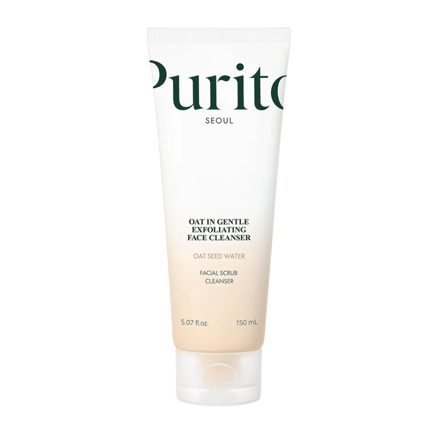 Purito SEOUL Oat In Gentle Exfoliating Face Cleanser – exfolierendes Gesichtspeeling mit Hafer für weiche und klare Haut