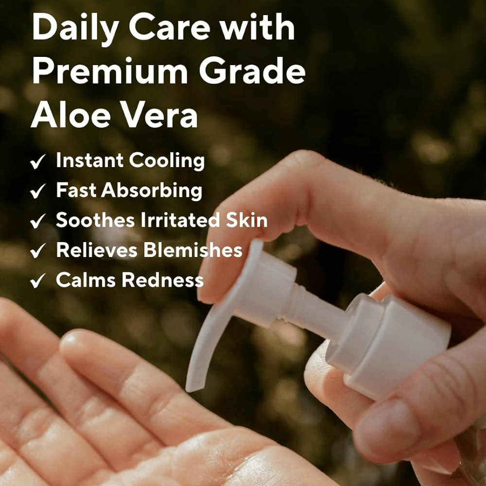 AROMATICA Organic Aloe Vera Gel – beruhigendes und feuchtigkeitsspendendes Aloe-Vera-Gel für die tägliche Hautpflege