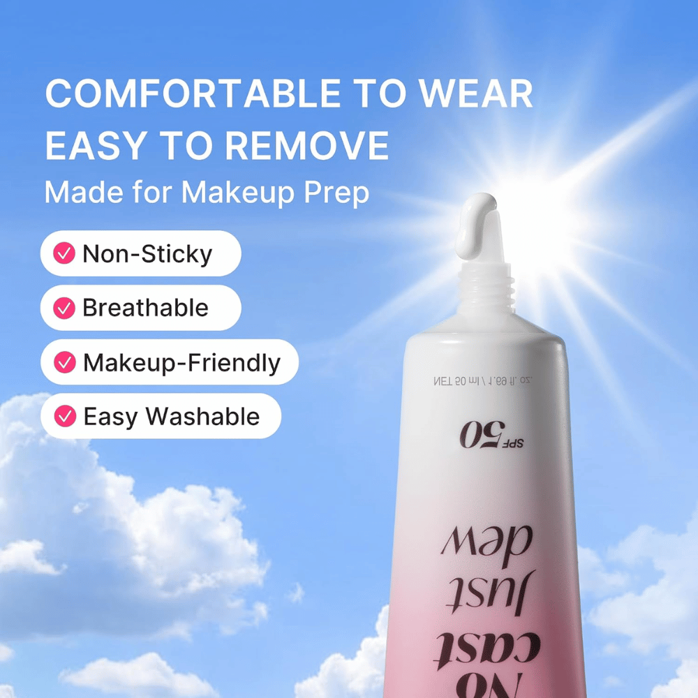 2. Medicube PDRN Hydrating UV Serum SPF 50+ – leichtes Sonnenschutzserum mit nicht klebender Formel, das unter Make-up funktioniert
