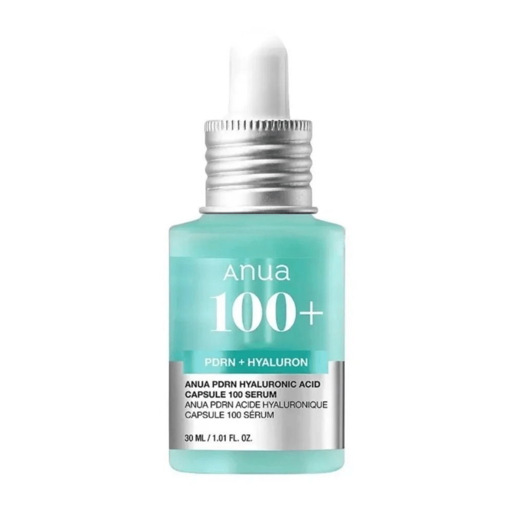 Anua PDRN Hyaluronic Acid Capsule 100 Serum spendet tiefenwirksam Feuchtigkeit und stärkt die Elastizität der Haut mit Hilfe von PDRN und Hyaluronsäure. Perfekt, um der Haut ein frisches und jugendliches Aussehen zu verleihen. Geeignet für alle Hauttypen!