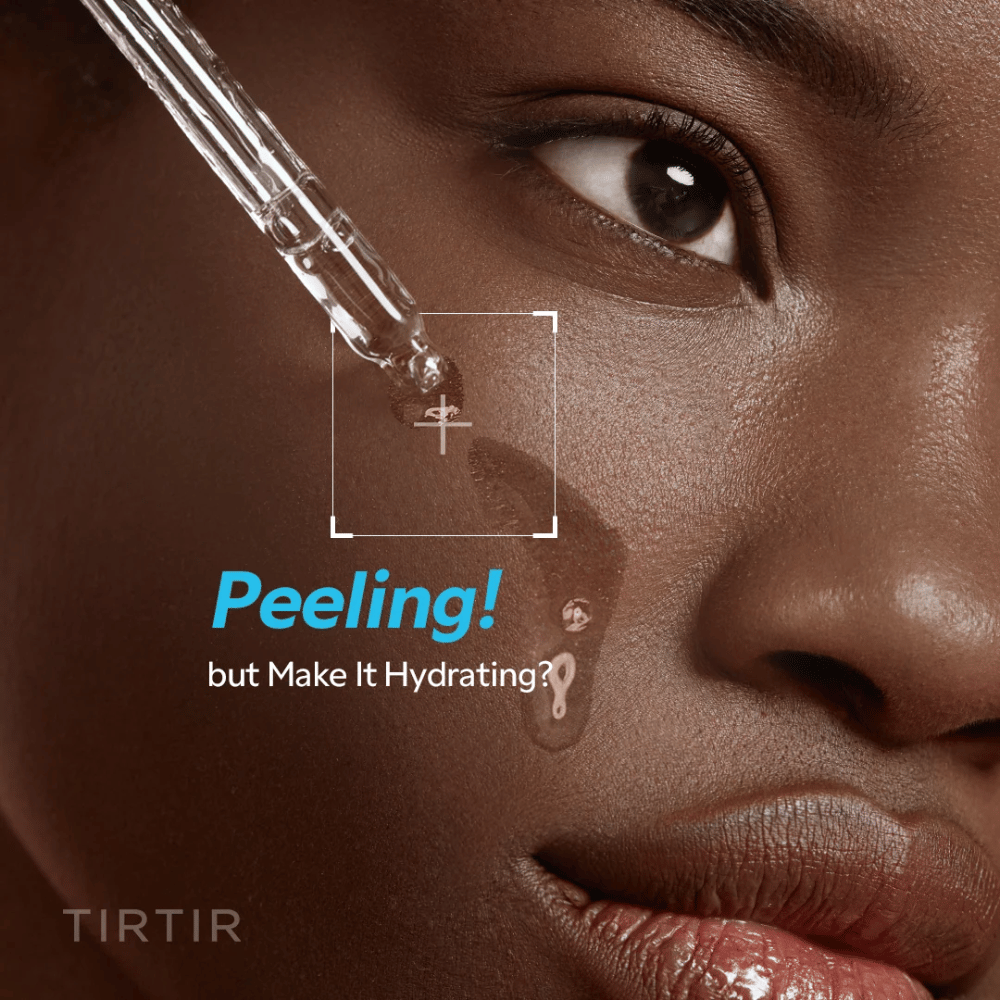 TIRTIR PHA 15% Serum – feuchtigkeitsspendende Exfoliation mit auf die Haut aufgetragener Pipette