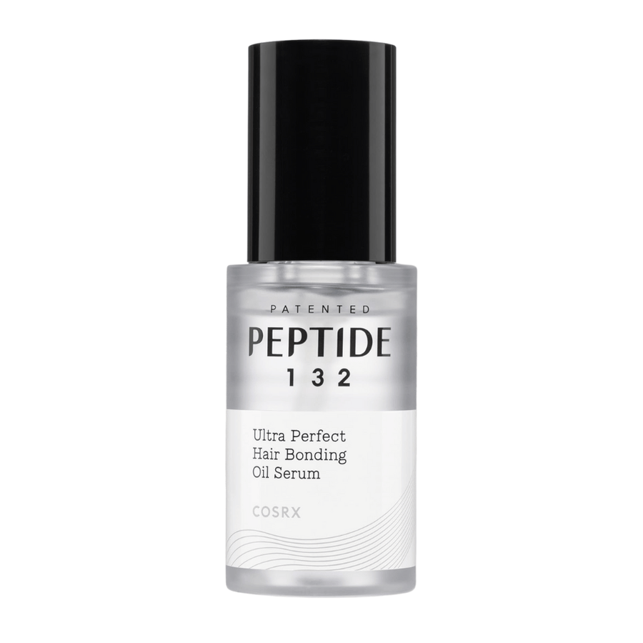 Produktbild av COSRX Peptide 132 Ultra Perfect Hair Bonding Oil Serum – reparerande hårolja som stärker och ger glans.