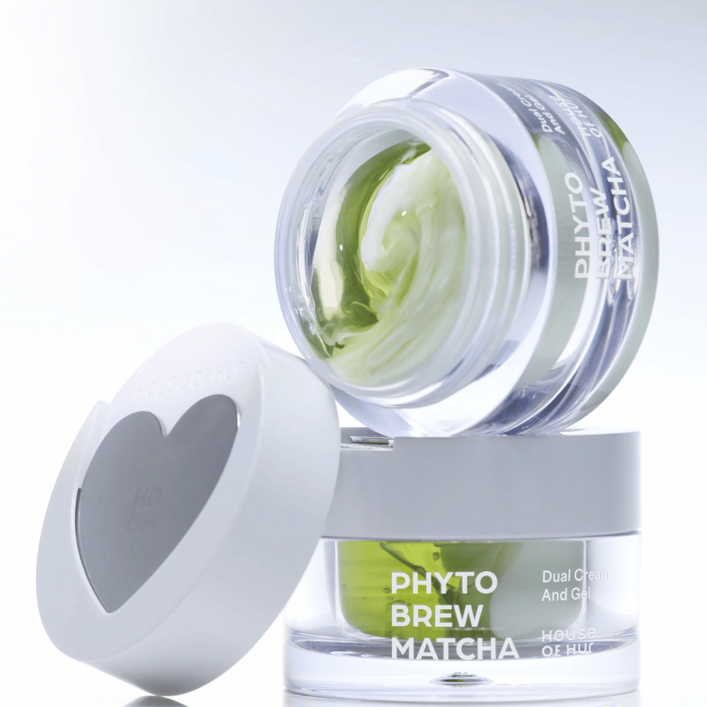 Gesichtscreme mit Matcha und feuchtigkeitsspendenden Inhaltsstoffen, die Glow verleiht, intensiv Feuchtigkeit spendet und für alle Hauttypen geeignet ist, einschließlich empfindlicher Haut