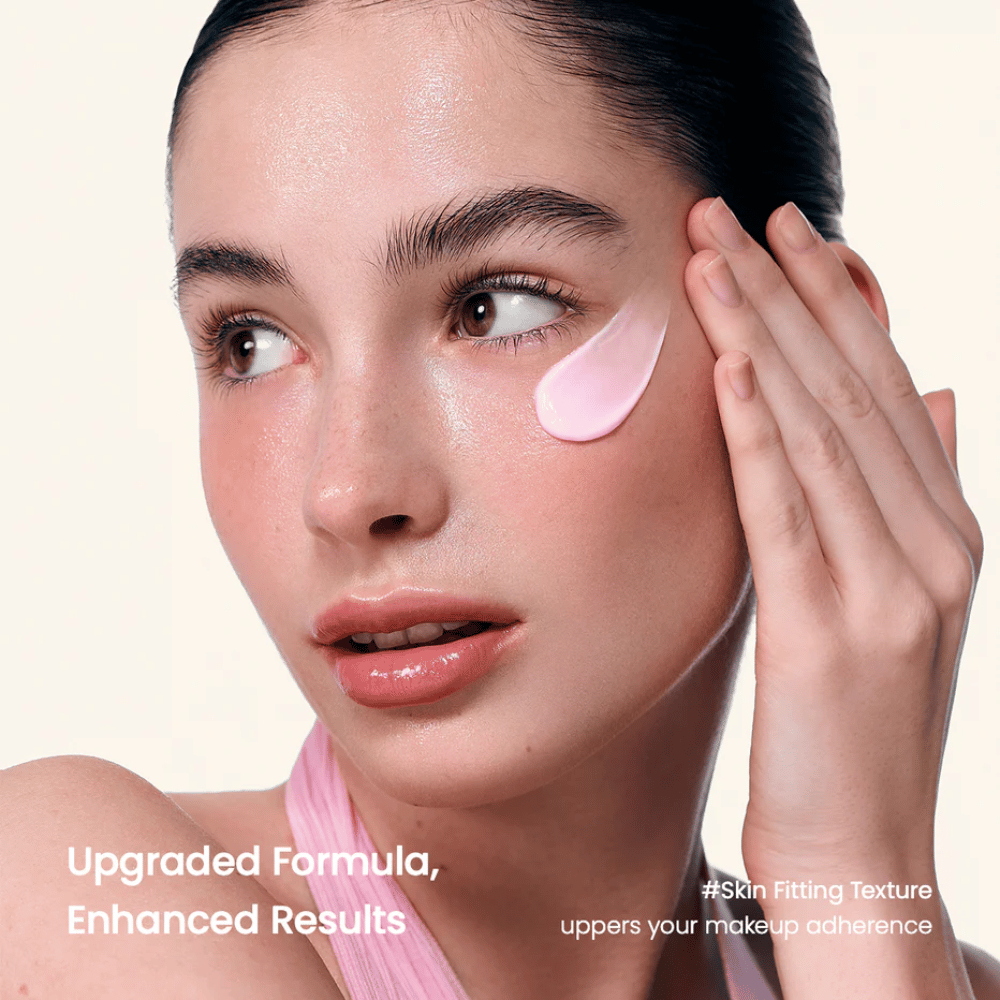 Biodance Kollagen-Peptid-Creme aufgetragen auf die Haut – verbesserte Festigkeit, gleichmäßigere Hautstruktur und besserer Halt für Make-up