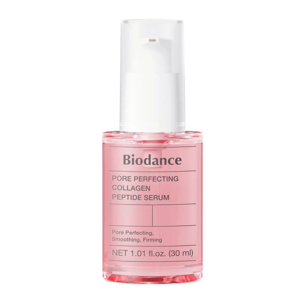 Biodance Pore Perfecting Collagen Peptide Serum 30 ml – porenverkleinerndes Kollagenserum für festere Haut.