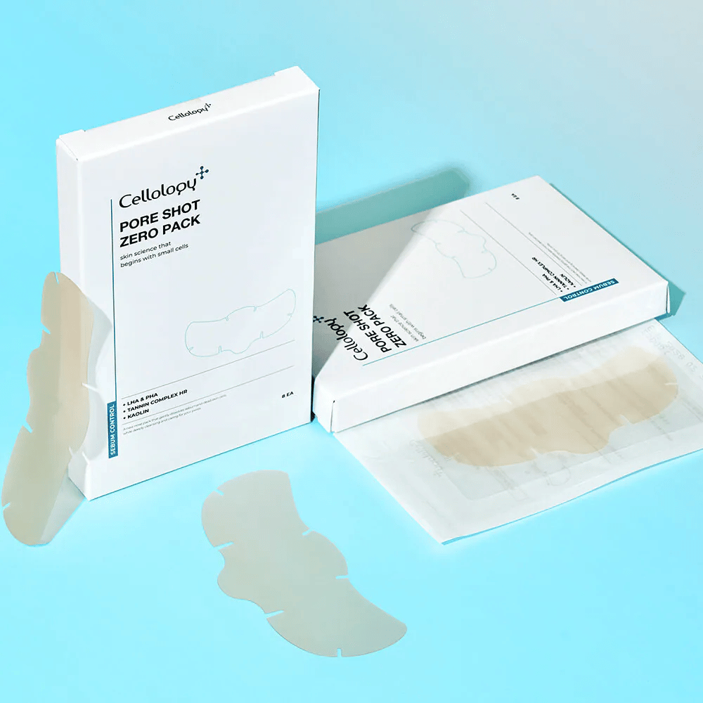 Cellology Pore Shot Zero Pack – porenpflegende Pflaster mit LHA, PHA, Kaolin und Tanninkomplex