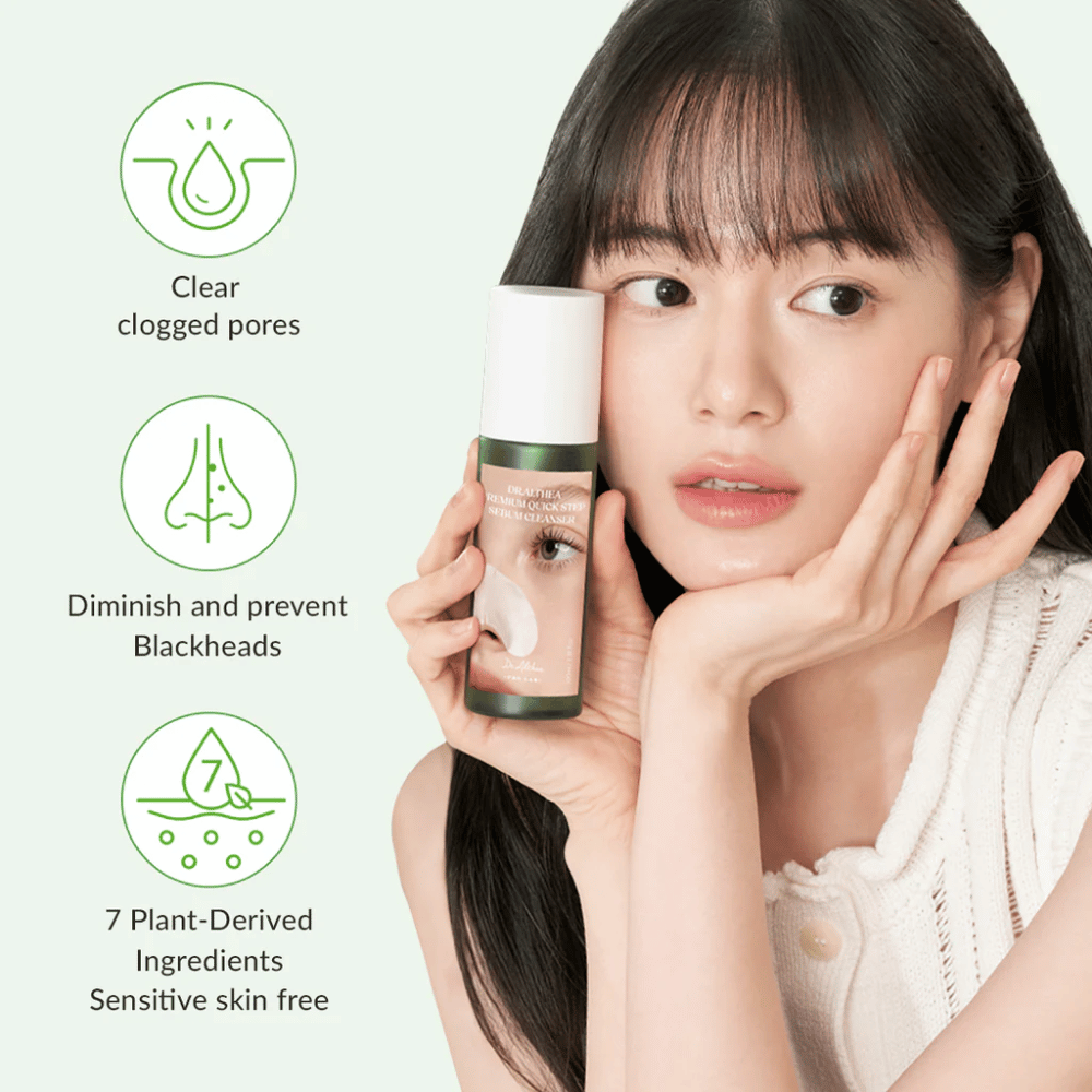 Dr. Althea Premium Quick Step Sebum Cleanser – Sanfte Gesichtsreinigung, die hilft, verstopfte Poren zu reinigen, Mitesser zu reduzieren und empfindliche Haut zu pflegen.