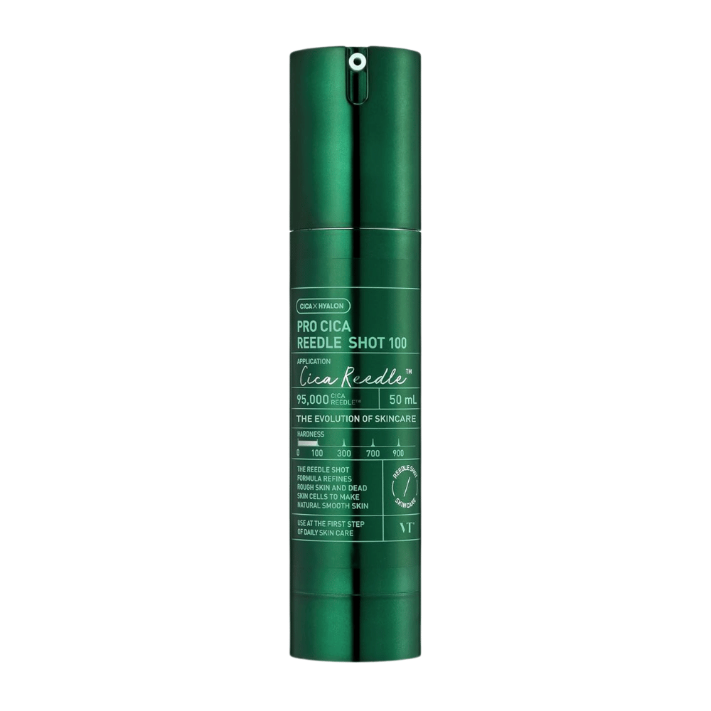 VT Cosmetics Pro Cica Reedle Shot 100 50 ml beruhigendes Serum mit CICA Reedle-Technologie für empfindliche und gereizte Haut