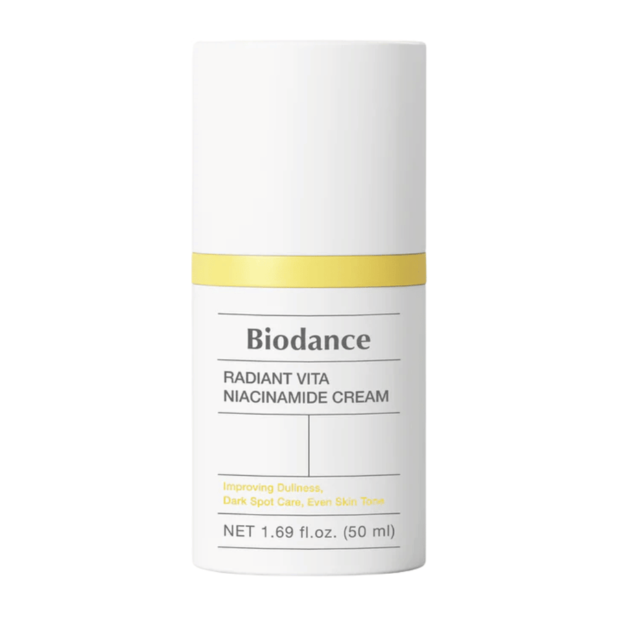 Biodance Pore Perfecting Collagen Peptide Cream 50 ml Produktbild weiße Verpackung mit rosa Detail