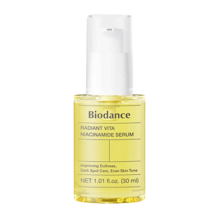 Biodance Radiant Vita Niacinamide Serum 30 ml – leuchtendes Serum mit Niacinamid für dunkle Flecken und ungleichmäßigen Hautton